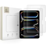 Skaidrus apsauginis ekrano stikliukas IPAD PRO 11 TECH-PROTECT GLASS FIT 2-pack pakuotėje su dviem stiklais