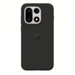 Juodas originalus dėklas OnePlus 15 5G Sandstone Magnetic su matiniu paviršiumi ir integruota kameros angos apsauga