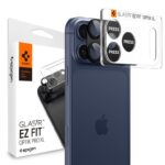 Juodas apsauginis stiklas galinei kamerai Apple Iphone 17 Pro SPIGEN OPTIK PRO XL GLAS.TR EZ FIT su pakuote