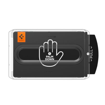 Skaidrus apsauginis stikliukas Samsung Galaxy TAB S11 ULTRA su Spigen Glas.Tr Ez Fit laikikliu