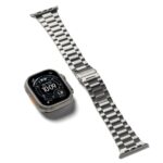 Sidabrinė apyrankė Apple Watch 8 9 10 11 SE ULTRA metalinė RINGKE METAL ONE AIR