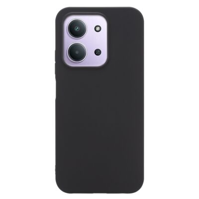 Juodas dėklas Tactical TPU telefonui Xiaomi Redmi 15C 4G 5G aplink violetinę telefono kamerą
