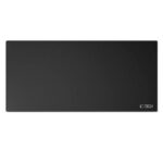Juodas pelės kilimėlis TECH-PROTECT A100 MOUSE PAD 100 x 50CM su lygiu paviršiumi ir mažo rašto tekstūra