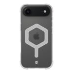 Baltas dėklas Apple Iphone Air Tactical MagForce Hexagon su permatomu dizainu ir apsaugos elementais
