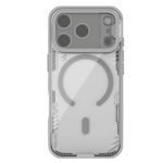 Pilkas dėklas Apple Iphone 17 Pro Nillkin Iceblade Prop Magnetic su matiniu paviršiumi ir kamerų apsauga