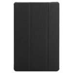 Juodas atverčiamas dėklas Samsung Galaxy Tab A11 Plus Tactical Book Tri Fold