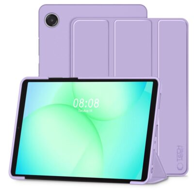 violetinis deklas samsung galaxy tab a9 plus a11 plus 11 0 tech protect smartcase