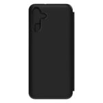 Juodas atverčiamas dėklas Samsung Galaxy A35 GP-FWA356AMA su kamerų anga