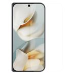 Apsauginis ekrano stikliukas Google Pixel 10 Pro Fold telefonu, matomas stikliukas priekyje ir iki krašto padengtas telefonas