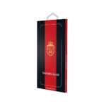 6D juodas apsauginis ekrano stikliukas Apple iPhone 14 Pro Max juodoje ir raudonoje pakuotėje