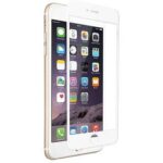 9D baltas apsauginis ekrano stikliukas Apple iPhone 6 6S prie priekine smartphone dalies