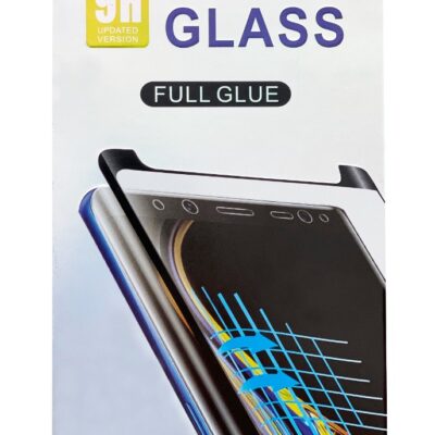 Juodas 9D Curved Full Glue apsauginis ekrano stikliukas Samsung G988 S20 Ultra pakavimo dėžutėje