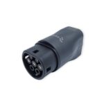 Adapteris Reach Type2 V2L juodos spalvos su metaliniais kontaktų antgaliais