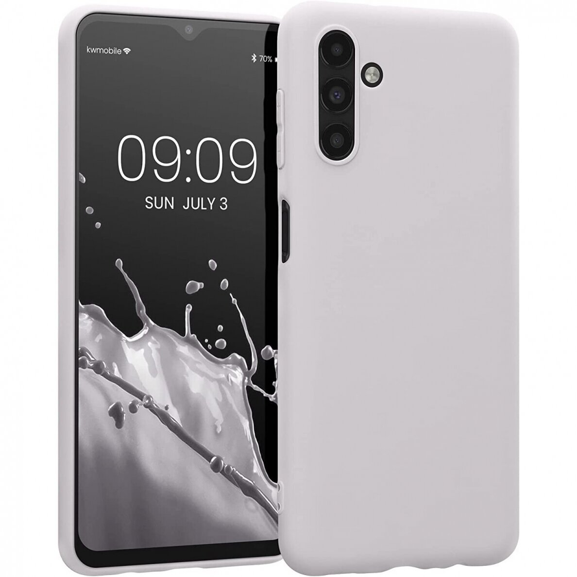 Akmens spalvos dėklas Samsung Galaxy A136 A13 5G Mercury Silicone Akmens spalvos dėklas Samsung Galaxy A136 A13 5G silikoninis Mercury silikoninis dėklas