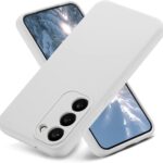 Akmens spalvos dėklas Samsung Galaxy A346 A34 5G Mercury Silicone su trimis kameros objektyvais