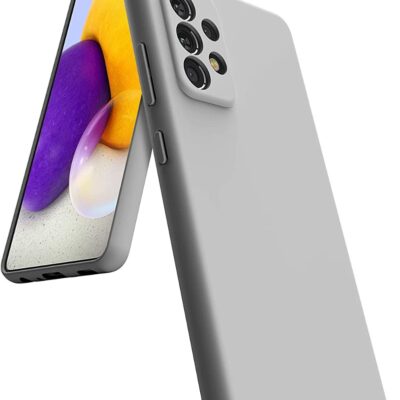 Akmens spalvos dėklas Samsung Galaxy A725 A72 Mercury Silicone su apsauga kamerai ir švelniu paviršiumi