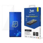 Apsauginė ekrano plėvelė Samsung Galaxy S918 S23 Ultra 5G 3MK Silver Protection priekinė dalis su pakuote