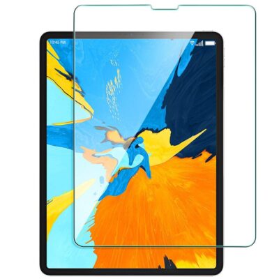 Apsauginis ekrano stikliukas Adpo Apple iPad Pro 12.9 2020 su skaidriu stiklu ir užapvalintais kraštais