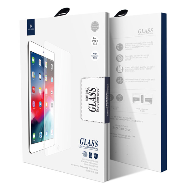 Apsauginis ekrano stikliukas Apple iPad 10.2 2020 Dux Ducis TG Apsauginis ekrano stikliukas Apple iPad 10.2 2020 Dux Ducis TG baltame pakavimo dėkle