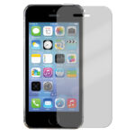 Apsauginis ekrano stikliukas Apple iPhone 5 modeliams, skaidrus ir plonas.