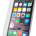 Apsauginis ekrano stikliukas Apple iPhone 6 Plus 6S Plus 9H skaidrus ir plonas ant telefono ekrano