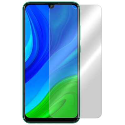Apsauginis ekrano stikliukas Huawei P Smart 2020 permatomas ant telefono ekrano