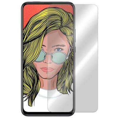 Apsauginis ekrano stikliukas Huawei P Smart Pro 2019 ekrane su merginos piešiniu