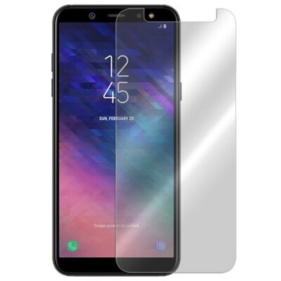 Apsauginis ekrano stikliukas Samsung Galaxy A600 A6 2018 priekinėje telefono dalyje
