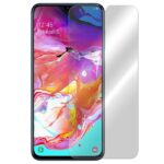 Apsauginis ekrano stikliukas Samsung Galaxy A705 A70 matomas ant telefono ekrano