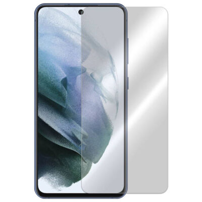 Apsauginis ekrano stikliukas Samsung Galaxy G990 S21 FE 5G ant telefono ekrano pusiau uždengtas skaidriu stiklu