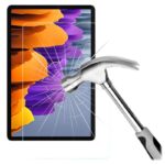 Apsauginis ekrano stikliukas Samsung Tab S9 Plus su plaktuku ir sudužusiu ekranu