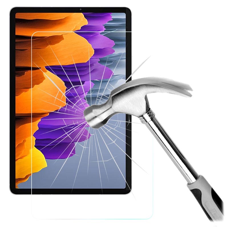 Apsauginis ekrano stikliukas Samsung Tab S9 Plus Apsauginis ekrano stikliukas Samsung Tab S9 Plus su plaktuku ir sudužusiu ekranu