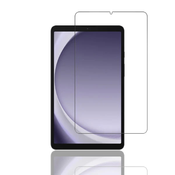 Apsauginis ekrano stikliukas Samsung X110 X115 Tab A9 8.7 9H Apsauginis ekrano stikliukas Samsung X110 X115 Tab A9 87 su plonu skaidriu dizainu