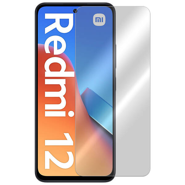 Apsauginis ekrano stikliukas Xiaomi Redmi 12 Apsauginis ekrano stikliukas Xiaomi Redmi 12 telefonui skaidrus permatomas