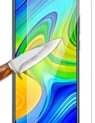 Apsauginis ekrano stikliukas Xiaomi Redmi Note 9 9H apsaugo ekraną nuo įbrėžimų ir smūgių