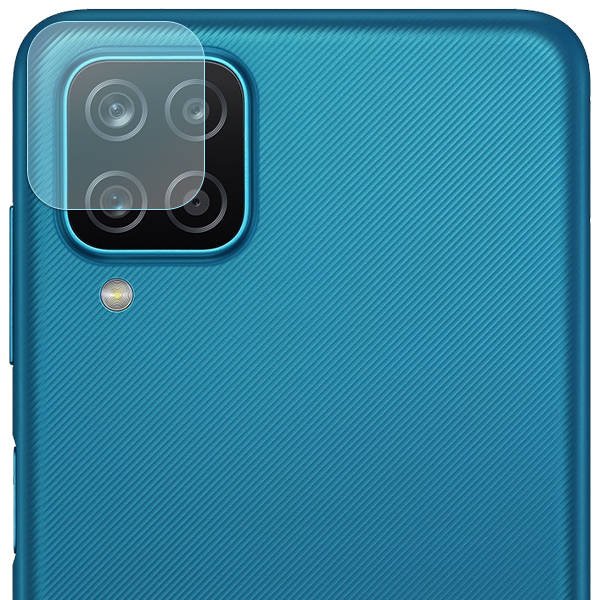 Apsauginis stiklas galiniai kamerai Samsung Galaxy A125 A12 Apsauginis stiklas galiniai kamerai Samsung Galaxy A125 A12 mėlyno telefono kameros moduliui
