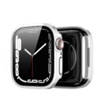 Apsauginis stikliukas ir sidabrinis dėklas Dux Ducis Hamo Apple Watch 45mm