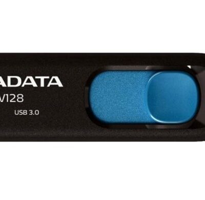 Juodas ir mėlynas Atmintinė ADATA UV128 64GB USB 3.0 USB atmintukas