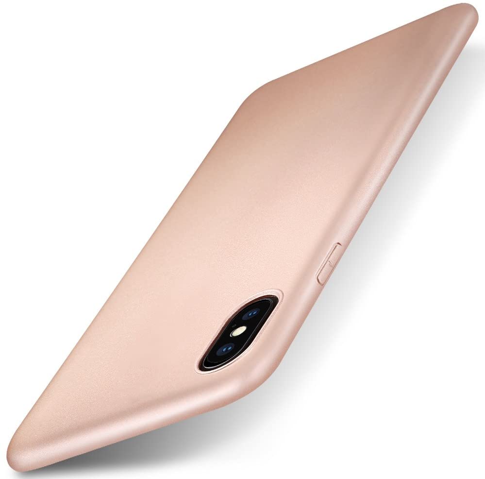 Auksines spalvos deklas Apple iPhone X XS X-level Guardian Auksines spalvos deklas Apple iPhone X XS su atvira kamera ir mygtuku