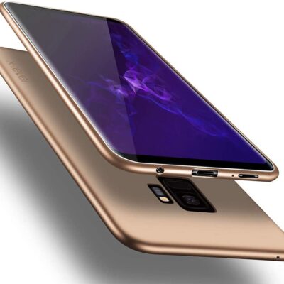 Auksinės spalvos dėklas Samsung Galaxy G960 S9 X-level Guardian aplink telefoną