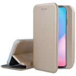 auksinis atverciamas dekla xiaomi poco x3 nfc x3 pro book elegance telefone su isjungtomis priekinem dangtelio pusem
