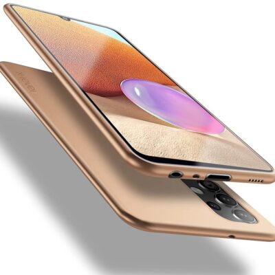 Auksinis dėklas Samsung Galaxy A536 A53 5G X-level Guardian telefonui, plonas ir apsauginis