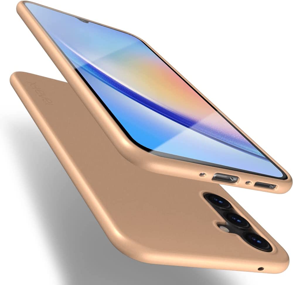 Auksinis dėklas Samsung Galaxy A546 A54 5G X-level Guardian Auksinis dėklas Samsung Galaxy A546 A54 5G su apsauga ir tiksliais išpjovomis