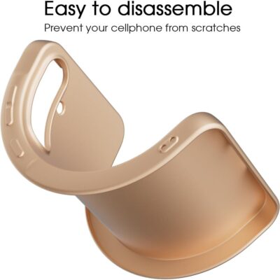 Auksinis dėklas Samsung Galaxy A556 A55 5G X-level Guardian, lankstus ir lengvai surenkamas