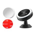 Automobilinis Universalus telefono laikiklis Borofone BH5 Platinum su magnetiniu pagrindu ir pritvirtinimo lipdukais