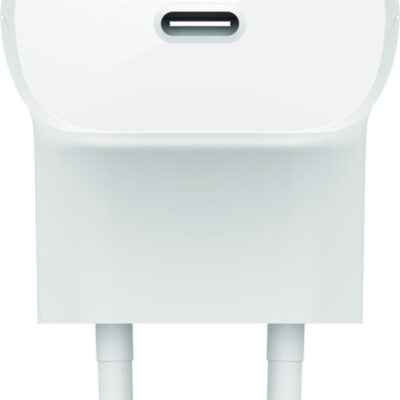 Baltas įkroviklis buitinis Belkin Boost Charge USB-C PD 3.0 PPS 30W su USB-C jungtimi