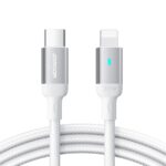 Baltas usb kabelis Joyroom S-CL020A10 Type-C to Lightning 20W ilgio 1.2 metro