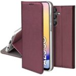 Bordo atverčiamas dėklas Samsung Galaxy A256 A25 5G smart magnetic su telefono ekranu ir kamera