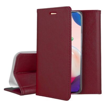 Bordo atverčiamas dėklas Samsung Galaxy A525 A52 su magnetiniu užsegimu