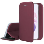 Bordo atverčiamas dėklas Samsung Galaxy S22 su uždaru frontu